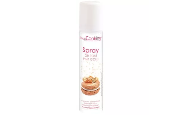 SCRAPCOOKING Spray colorant or rose 75 ml 4299