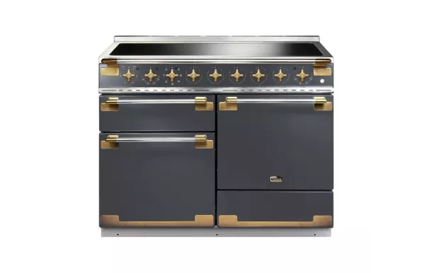 Cuisinière FALCON ELISE 110 Induction Ardoise/Laiton Antique- ELS110EISL/AB-EU