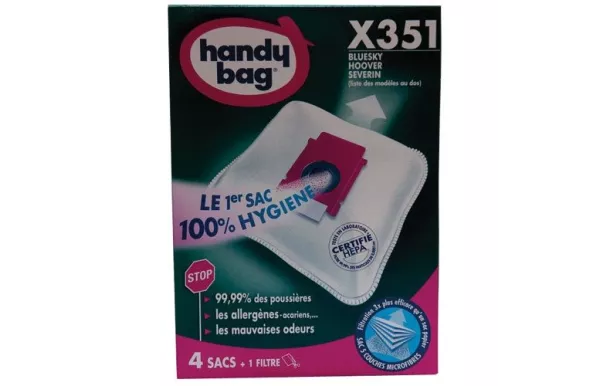 HANDY BAG SAC ASPI.HANDY B.N.TIS.X4 HOOVER X351 X351
