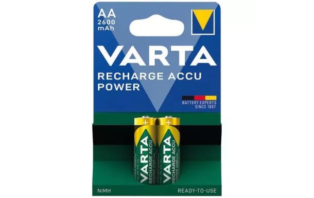 VARTA ACCUS HR06/AA READY 2 USE 2500MAH  BL2 5716101402