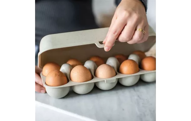 KOZIOL EGGS TO GO BOITE 10 ŒUFS BEIGE 7179700