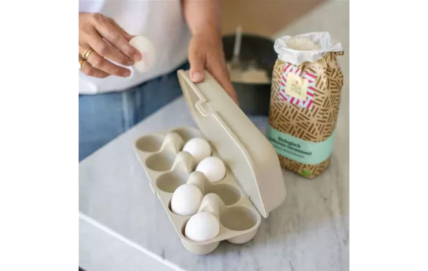 KOZIOL EGGS TO GO BOITE 10 ŒUFS BEIGE 7179700