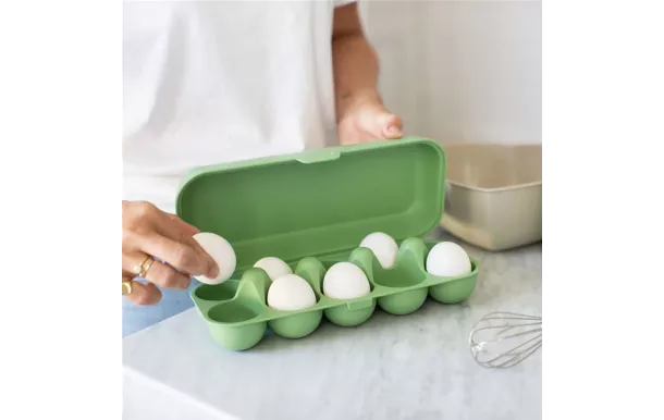 KOZIOL EGGS TO GO BOITE 10 ŒUFS VERT 7179703