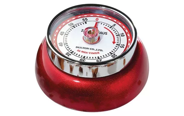 ZASSENHAUSS MINUTEUR ROUGE METALLIQUE 071849