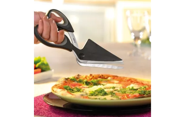 GEFU CISEAUX A PIZZA PEZZO 2 EN 1 12641