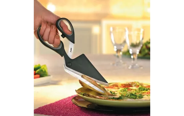 GEFU CISEAUX A PIZZA PEZZO 2 EN 1 12641