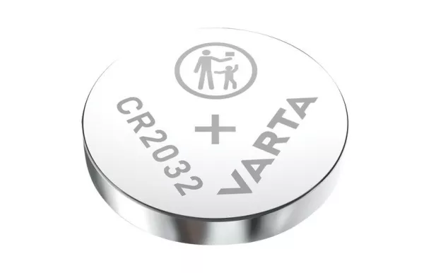 VARTA PILE LITHIUM BOUTON CR2032 3V BL 4+1 6032101495