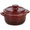 KELA COCOTTE CERAMIQUE ROUGE MALIN ROND 10CM 11865