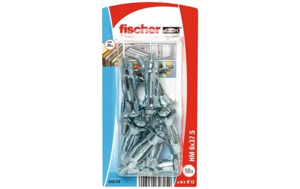 FISCHER CHEVILLE CORPS CREUX HM 6X37S/10K NV-1 546124