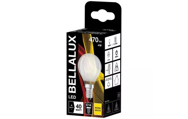 BELLALUX BELLALUX LED DEPOL SPHERE E14 4W CHAUD 4058075115538