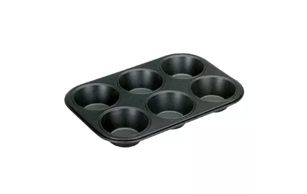 IBILI PLAQUE 6 MUFFINS MOKA 26X18CM 823200
