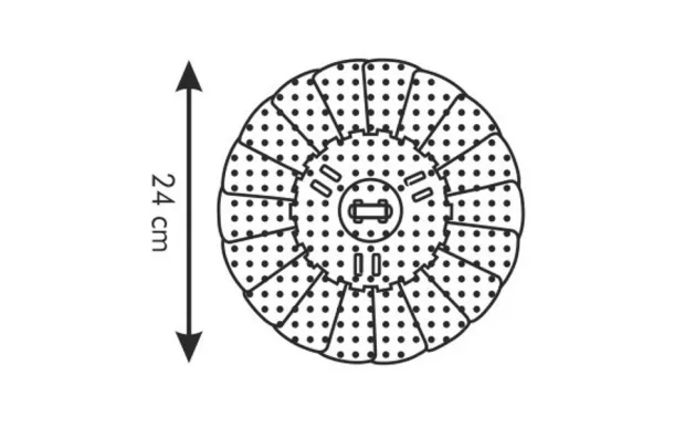 TESCOMA CUIT VAPEUR MARGUERITE PRESTO 24CM INOX 644806