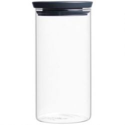 BRABANTIA BOCAL VERRE EMPILABLE 1L1 GRIS FONCE 298264