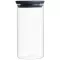 BRABANTIA BOCAL VERRE EMPILABLE 1L1 GRIS FONCE 298264