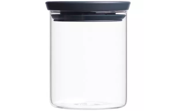 BRABANTIA BOCAL VERRE EMPILABLE 0L6 GRIS FONCE 298288