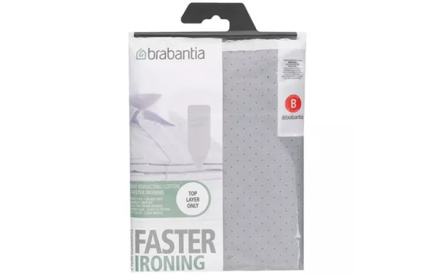 BRABANTIA ---HOUSSE COTON MOUSSE 2 MM METALLISEE S 317705