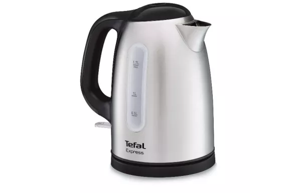 TEFAL Bouilloire 1.5 L - Express Inox & Noir comparatif avis moins cher