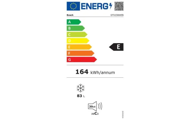 BOSCH Congélateur armoire froid statique 83 litres - GTV15NWEB