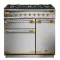 Cuisinière FALCON ELISE 90 Induction Ardoise/Laiton Antique - ELS90EISL/AB-EU