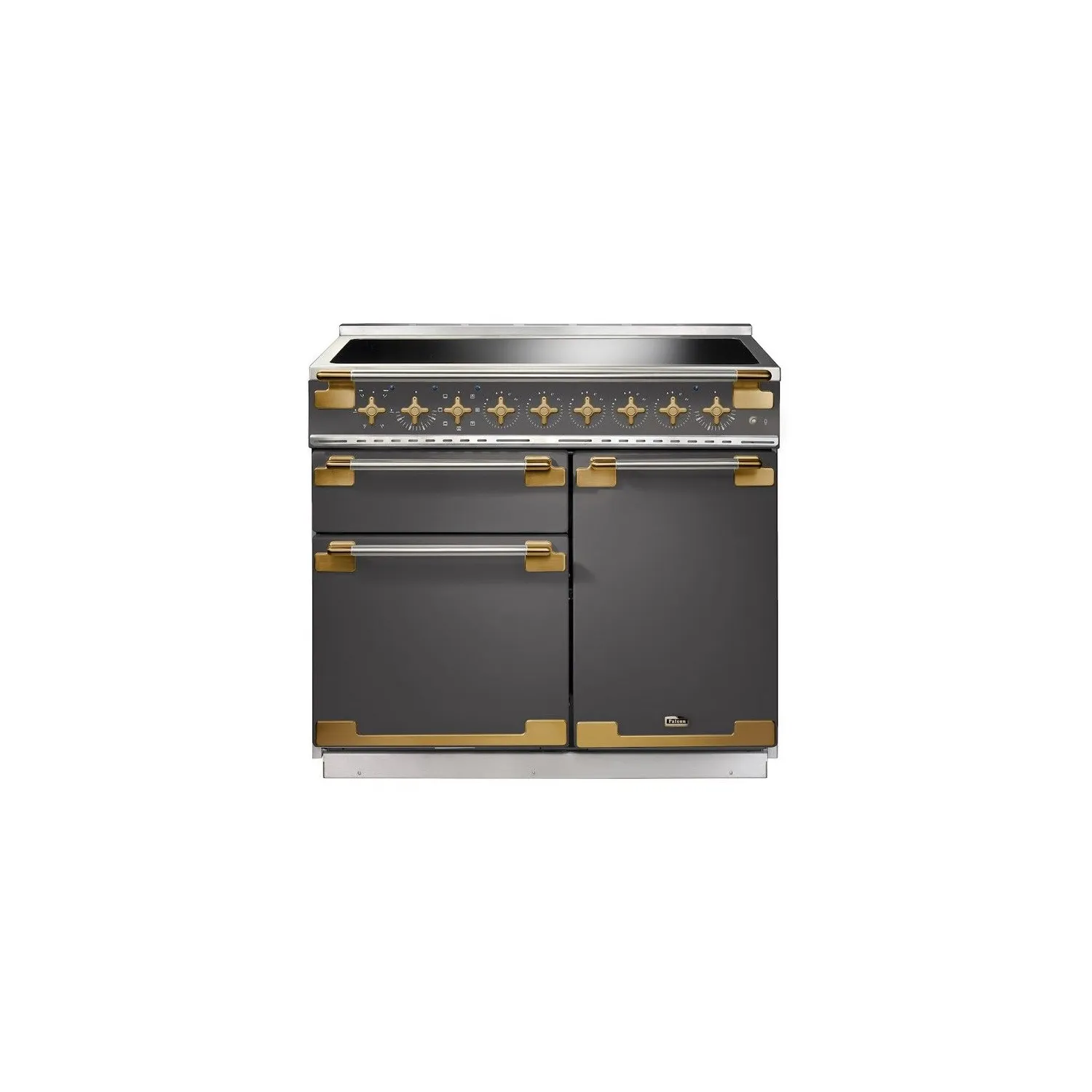 Cuisinière FALCON ELISE LUXE 100 Induction Laiton Antique ELS100EISLAB EU