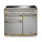 Cuisinière FALCON ELISE LUXE 100 Induction Inox/Laiton Antique ELS100EISS/AB-EU