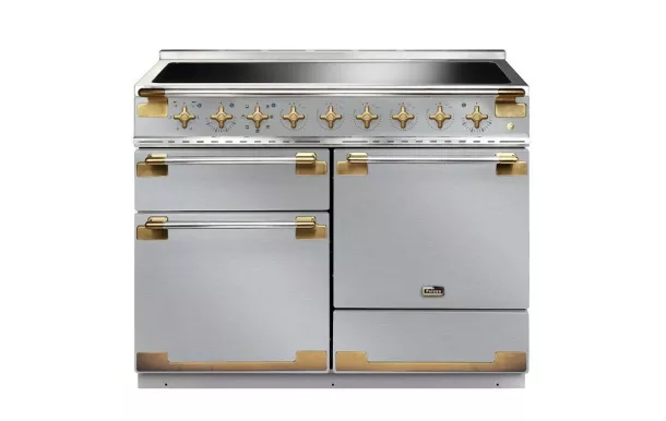 Cuisinière FALCON ELISE 110 Induction Ardoise/Laiton Antique- ELS110EISL/AB-EU