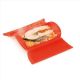 LEKUE Papillotte en silicone rouge - 2 personnes