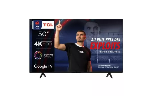 TCL Téléviseur Led 50 pouces UHD 4K - 50P79B