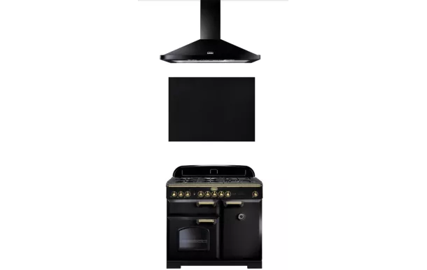 FALCON Piano de cuisson CDL100DFBL/B-EU + LEIHDC100BC/-EU + UNBSP100BL