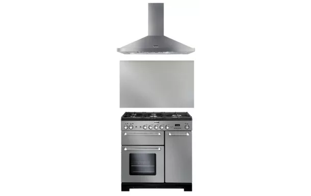 FALCON Piano de cuisson KCH90DFSS/C-EU + LEIHDC90SC/-EU + FPKRSPL90SS