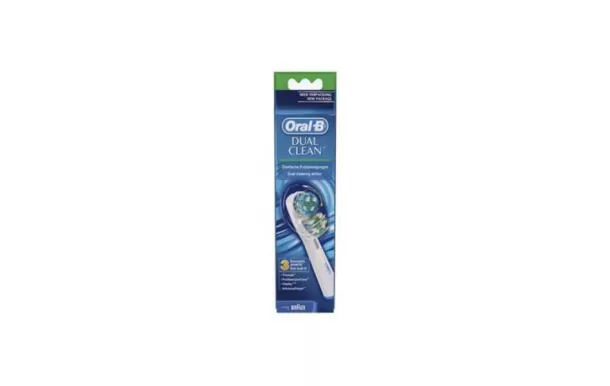 BRAUN Lot de 3 brossettes - Dual Action - ORAL-B