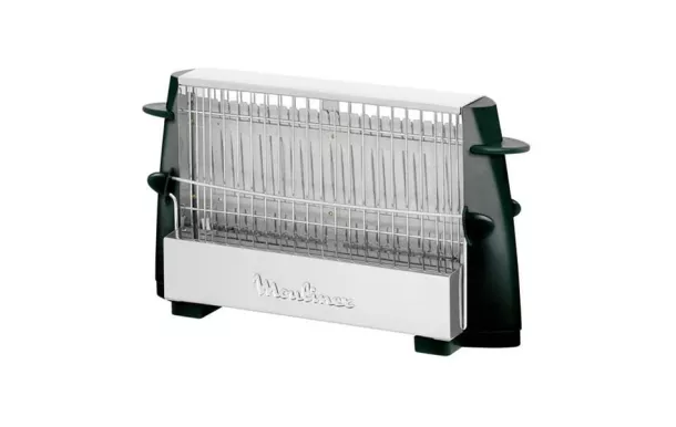 MOULINEX Grille Pain Vintage Noir Inox
