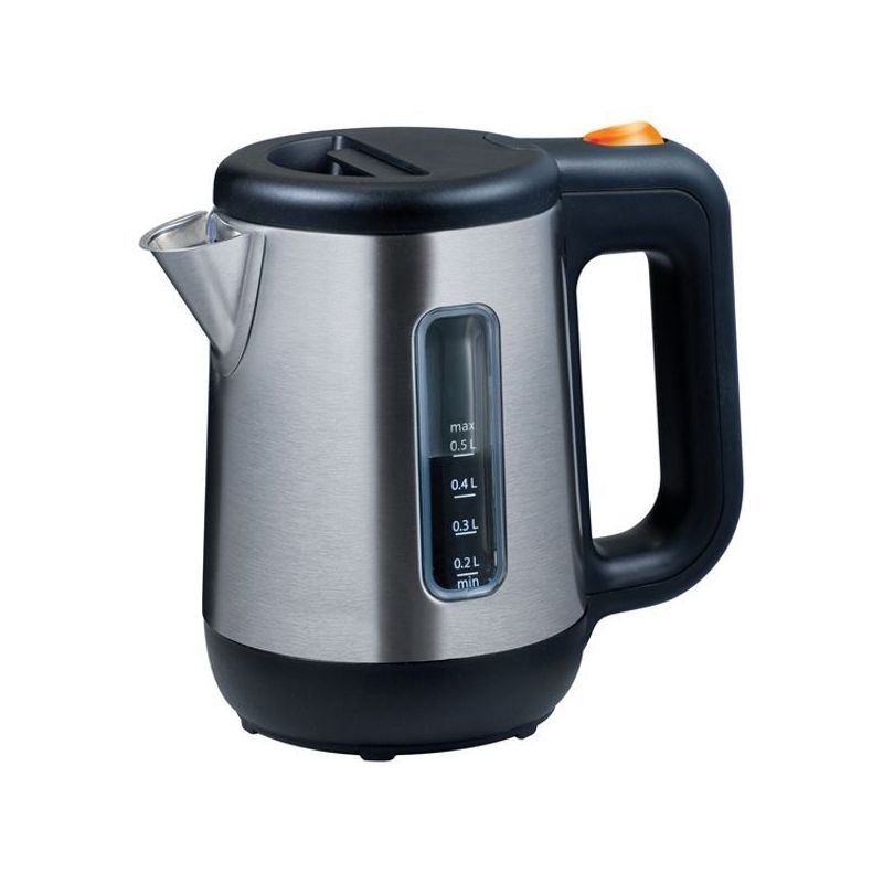 kenwood bouilloire compacte 0.5 l inox & noir