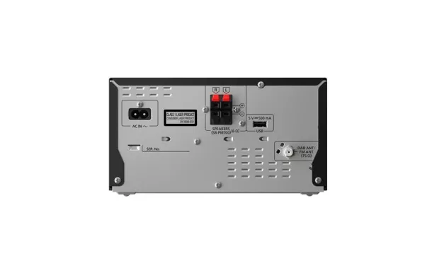 PANASONIC Micro-chaîne CD SC-PM702EG-K