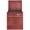 GODIN Cuisinière à bois  Arpège carmin 10 Kw - 240162CARMIN GODIN Cuisinière à bois  Arpège carmin 10 Kw - 240162CARMIN