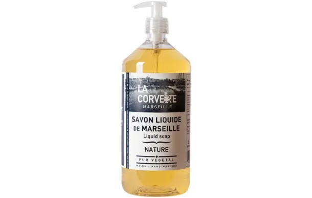 LA CORVETTE SAVON LIQUIDE DE MARSEILLE NATURE 1L 270910