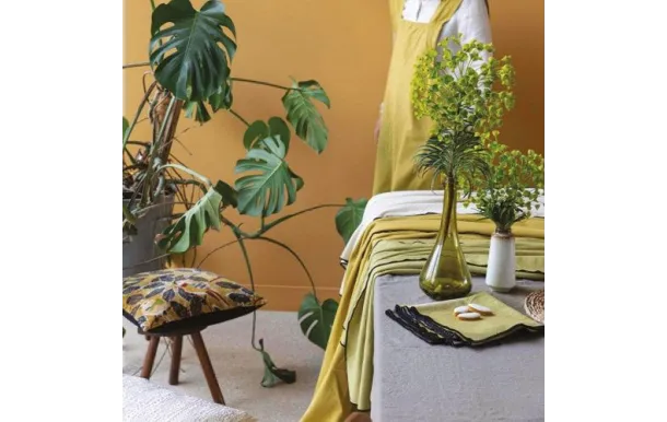 WINKLER NAPPE RECYCLEE GRACE OMBRE 140 X 140 CM 1782070000