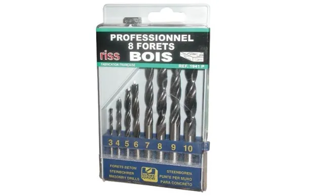 RISS FORETS BOIS  8P.COFFRET PLAST SC C008Q1082