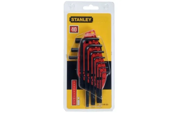 STANLEY CLES MALES ETUI 10P    S/C 0-69-253