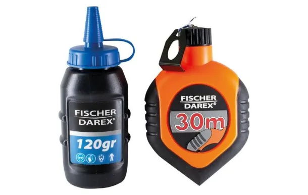 FISCHER DAREX CORDEAU TRACER 30M POUDRE BLEUE 120G 102018