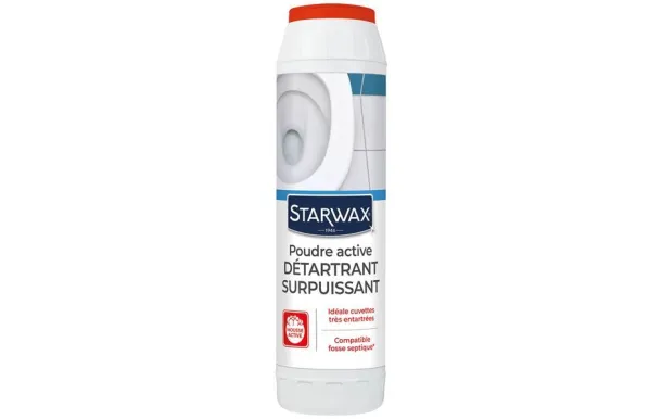 STARWAX DETARTRANT SURPUISSANT POUDRE WC 1KG 5549