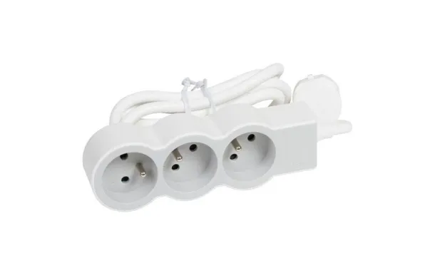 LEGRAND MULTIPRISE FB 3X2P+T STD 1.5M BLC/GRIS 049470