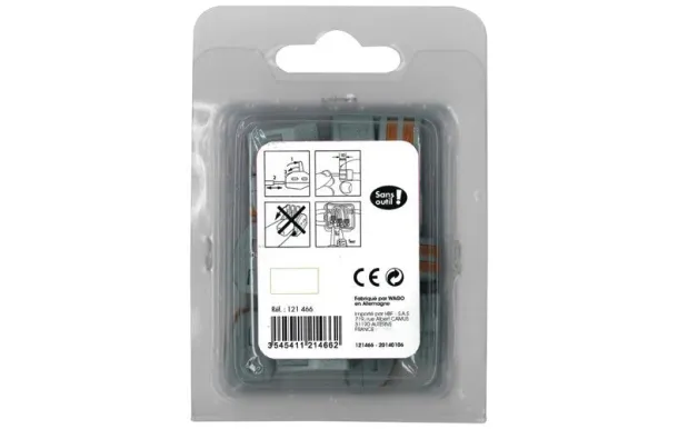 WAGO BORNE WAGO A CLIQUET 2E X15 SC 121466