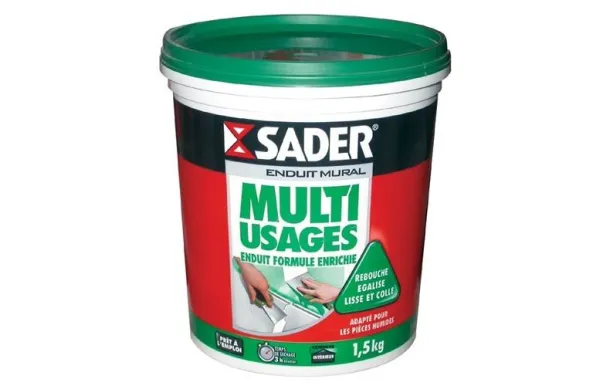 SADER ENDUIT M.USAGES PATE 1.5KG  SADER 30111224