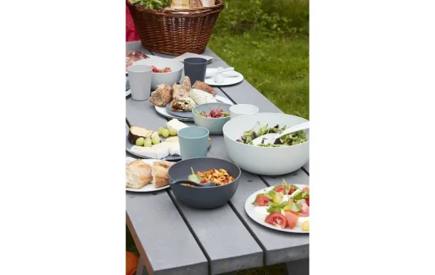 POINT VIRGULE BOL EN PLA VERT SAUGE Ø 18CM H 7.5CM PV-PLA-0701