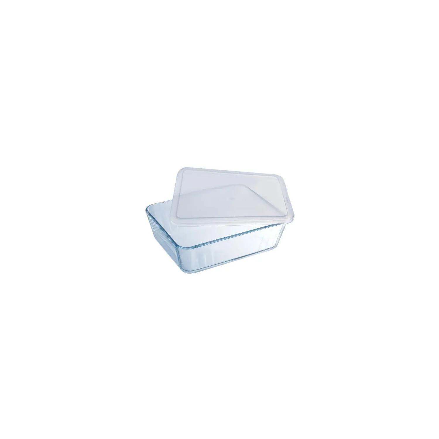 Pyrex Rectant PYREX Plat rectangulaire avec couvercle 22 x 17 cm - Cook & Store Classic