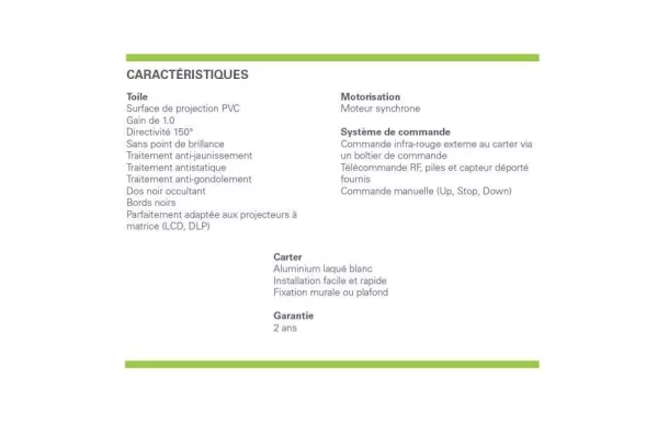 INSTALL Ecrans Motorisé - INSMOT300C3