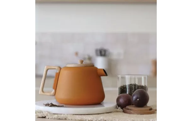 OGOLIVING Théière 1 L Jaune - Viggo