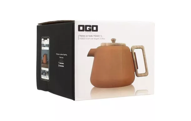 OGOLIVING Théière 1 L Jaune - Viggo