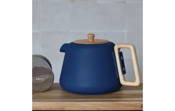 OGOLIVING Théière 1 L Bleu - Viggo